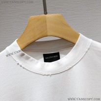 バレンシアガ コピー HAND DRAWN BB ICON Tシャツ 2色 bab68188