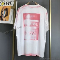 ロエベ コピー  コットン アナグラム フォト Tシャツ 4色 loj82937