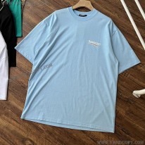 バレンシアガ 偽物 キャンペーン ロゴ コットンTシャツ bam55441