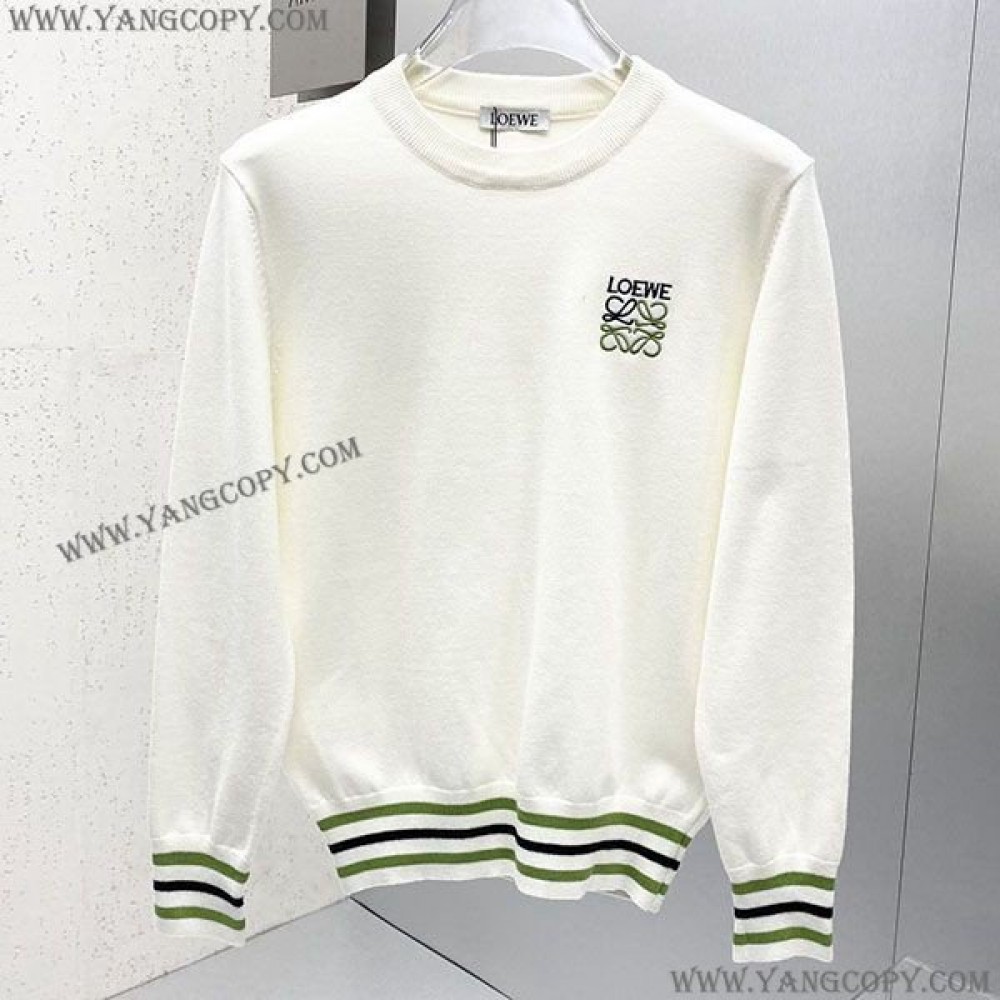 ロエベ スーパーコピー  ロゴ入り ウールセーター loq26430