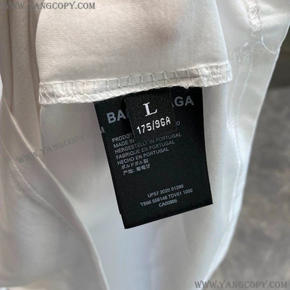 バレンシアガ コピー オーバーサイズ ロゴ Tシャツ bap37747