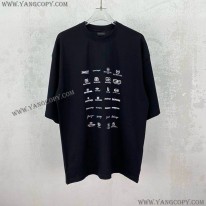 バレンシアガ スーパーコピー ARCHIVES LOGOS Tシャツ オーバーサイズ 2色 712398TNVQ79784