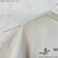 バレンシアガ スーパーコピー ARCHIVES LOGOS Tシャツ オーバーサイズ 2色 712398TNVQ79784