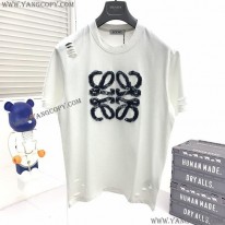 ロエベ コピー  アナグラム プリント Tシャツ loe35833