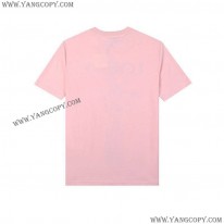 ロエベ スーパーコピー  Tシャツ アナグラム ブローチプリント 半袖 loh07937