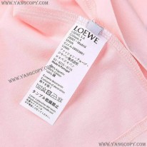 ロエベ スーパーコピー  Tシャツ アナグラム ブローチプリント 半袖 loh07937