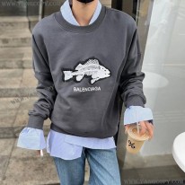 バレンシアガ コピー オーバーサイズ スウェットシャツ bah49828