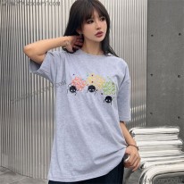 ロエベ 偽物  ×ジブリ ススワタリ アナグラム Tシャツ (コットン) S928Y22J01
