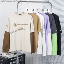 バレンシアガ 偽物 WFP ダブルスリーブTシャツ 長袖 6色 698089TMVL21070
