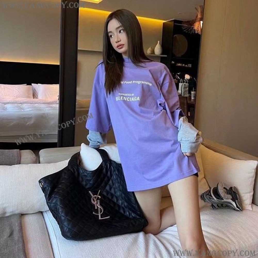 バレンシアガ 偽物 WFP ダブルスリーブTシャツ 長袖 6色 698089TMVL21070
