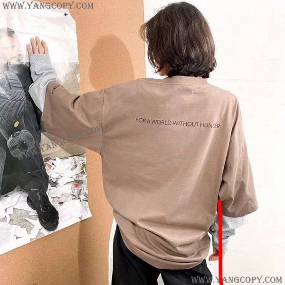 バレンシアガ 偽物 WFP ダブルスリーブTシャツ 長袖 6色 698089TMVL21070