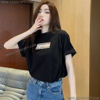 シュプリーム スーパーコピー × バーバリー ボックスロゴ Tシャツ Sha47487