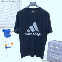 バレンシアガ スーパーコピー ×アディダス Tシャツ オーバーサイズ baj80008