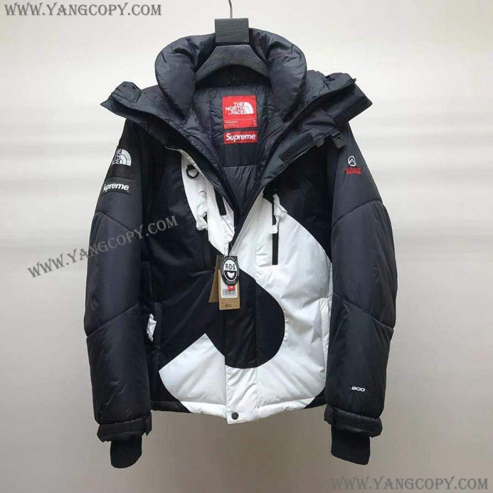 Supreme 偽物 ×THE NORTH FACE S Logo ヒマラヤン ブラック Shp18290