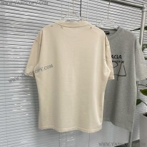 バレンシアガ コピー ロゴ入りコットン Tシャツ bag80455