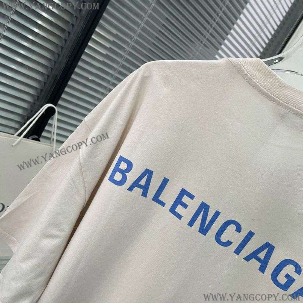 バレンシアガ コピー LOGO Tシャツ bao06323