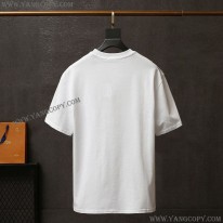 バレンシアガ 偽物 メールボックスモノグラムプリント Tシャツ ホワイト bax56388