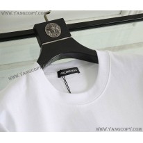 バレンシアガ 偽物 メールボックスモノグラムプリント Tシャツ ホワイト bax56388