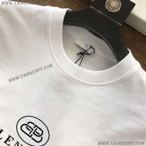 バレンシアガ コピー オーバーサイズBB tシャツ 2色 ban24056