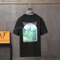 バレンシアガ スーパーコピー クルーネック Tシャツ SACRE COEUR ブラック bar35088