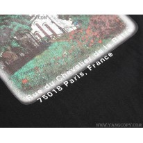 バレンシアガ スーパーコピー クルーネック Tシャツ SACRE COEUR ブラック bar35088