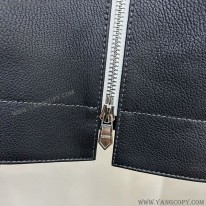 エルメス 偽物 レザーボクシージャケット eri93298