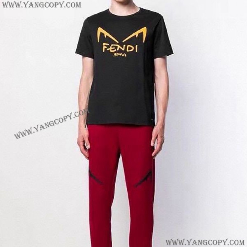 フェンディ スーパーコピー モンスター Tシャツ feu43858