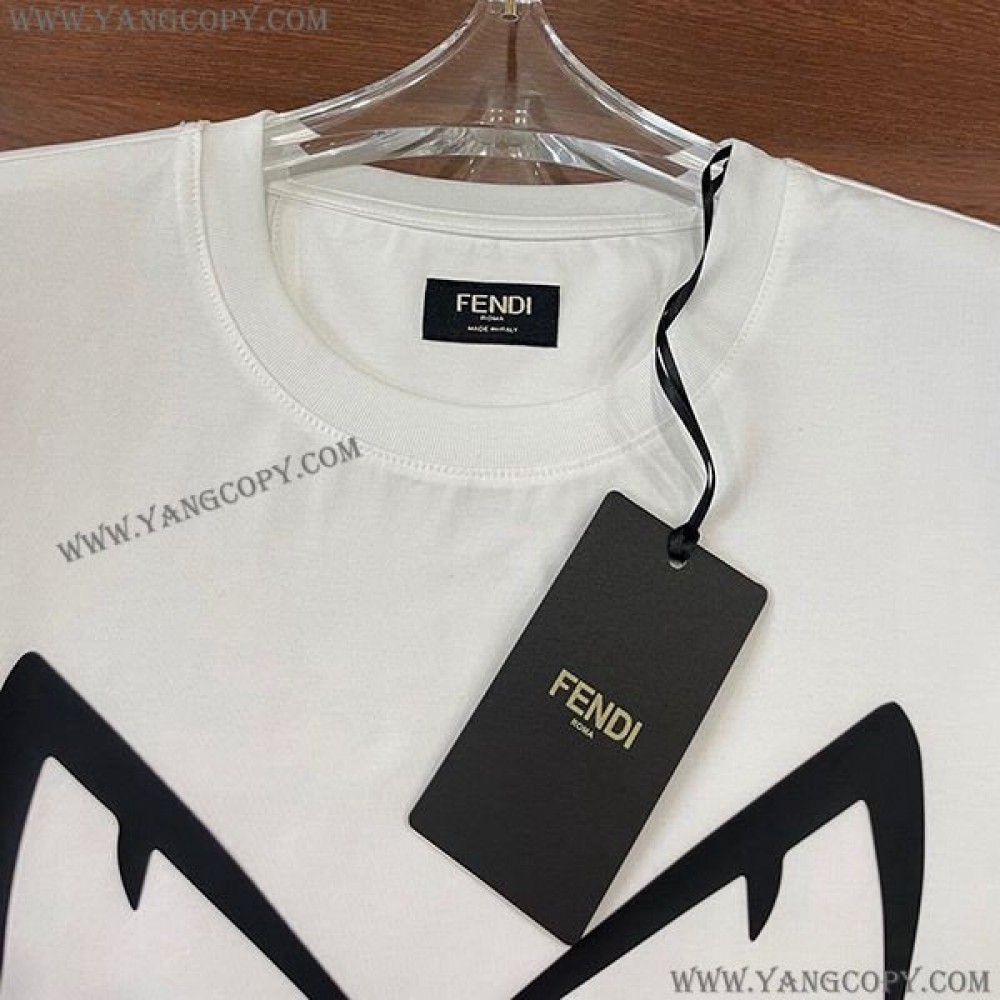 フェンディ コピー モンスター Tシャツ feq19848