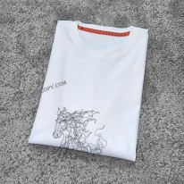 エルメス コピー 半袖 Tシャツ H刺繍 コットン err31105