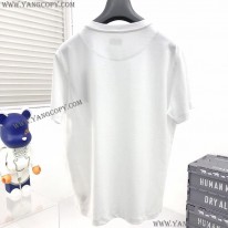フェンディ 偽物 モンスター ロゴ クルーネック Tシャツ fec07067