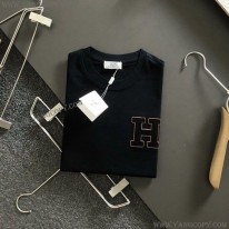 エルメス 偽物 半袖 Tシャツ H刺繍 コットン eri25864