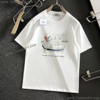 エルメス 偽物 半袖 Tシャツ H刺繍 コットン erq96470