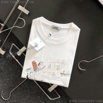 エルメス 偽物 半袖 Tシャツ H刺繍 コットン erq96470