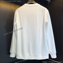 エルメス スーパーコピー ラウンドネック レザー パッチ スウェットシャツ erm44702