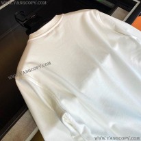 エルメス スーパーコピー ラウンドネック レザー パッチ スウェットシャツ erm44702