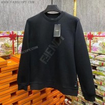 フェンディ コピー パーカー ブラックニットスウェットシャツ few41423