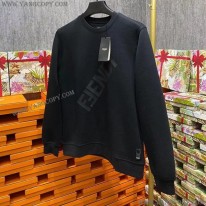 フェンディ コピー パーカー ブラックニットスウェットシャツ few41423