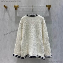 ミュウミュウ 偽物 オーバーサイズロゴモヘアセーター mys81908