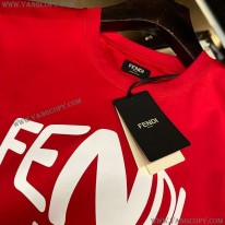 フェンディ 偽物 Tシャツ 半袖 クルーネック ティシャツ パロディ fez22402