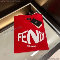 フェンディ 偽物 Tシャツ 半袖 クルーネック ティシャツ パロディ fez22402