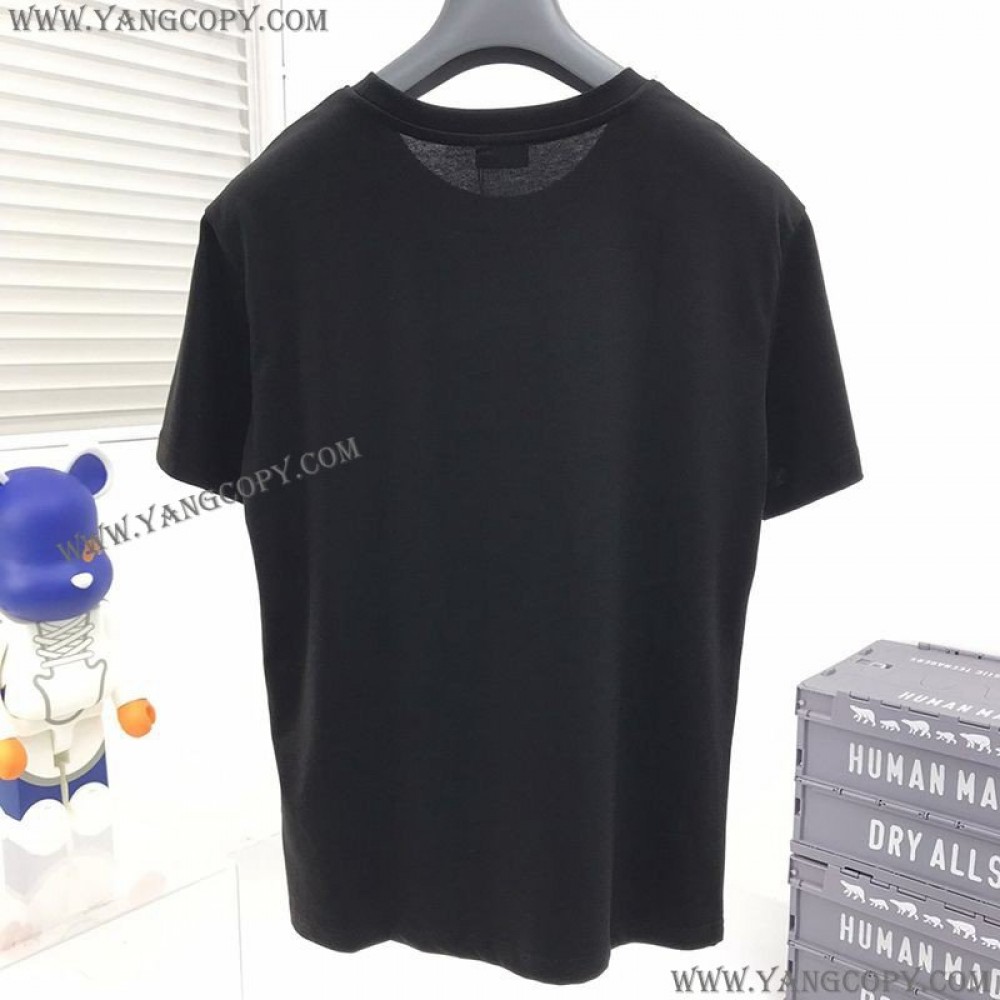 フェンディ スーパーコピー クルーネックロゴジャージーTシャツ feo83973