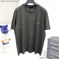 フェンディ 偽物 モンスター ロゴ クルーネック Tシャツ fea01225