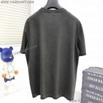 フェンディ 偽物 モンスター ロゴ クルーネック Tシャツ fea01225