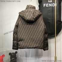 フェンディ スーパーコピー モンスター フード付 ダウン 両面着用可能 fec77049