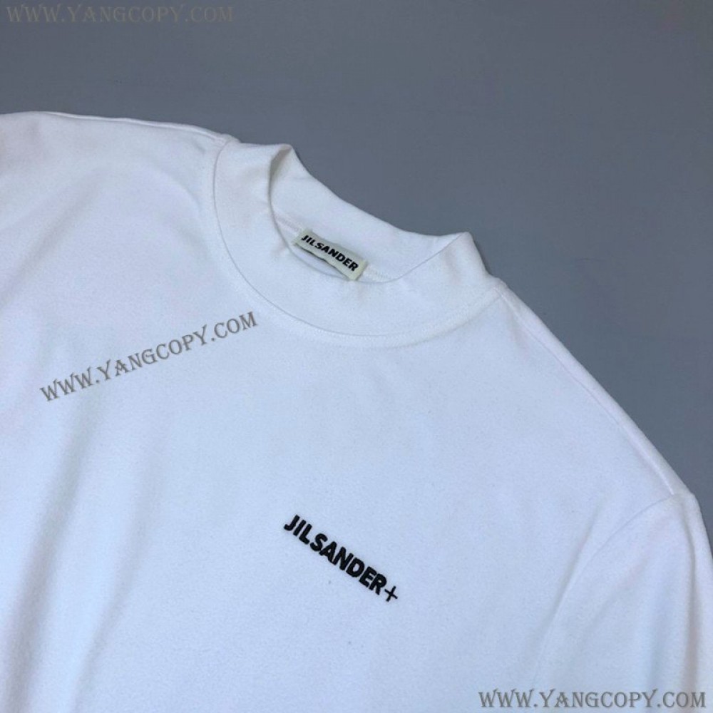 ジルサンダー スーパーコピー Tシャツ ロゴ 長袖 ロンT 2色 Jil99755