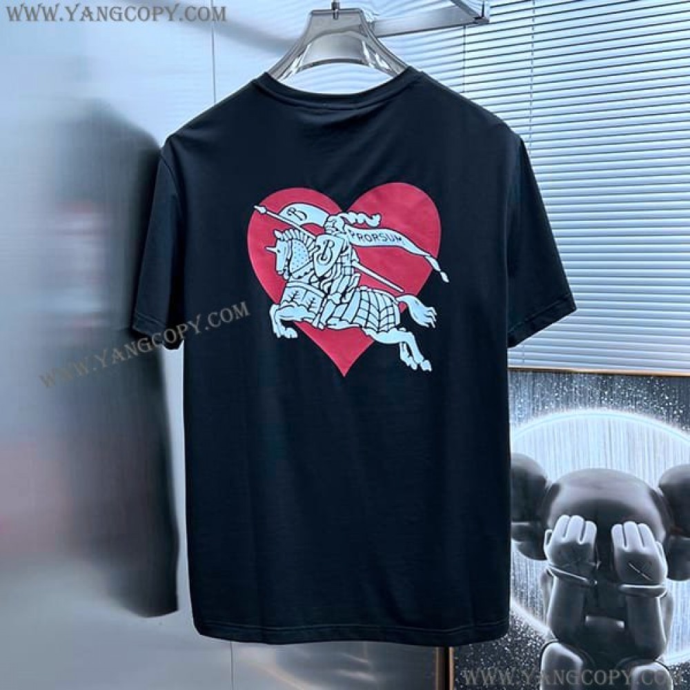 バーバリー 偽物 エンブロイダリーEKD Tシャツ Bas60527