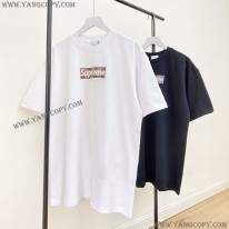 シュプリーム バーバリー スーパーコピー tシャツ ボックス ロゴ 2色 Shf79994