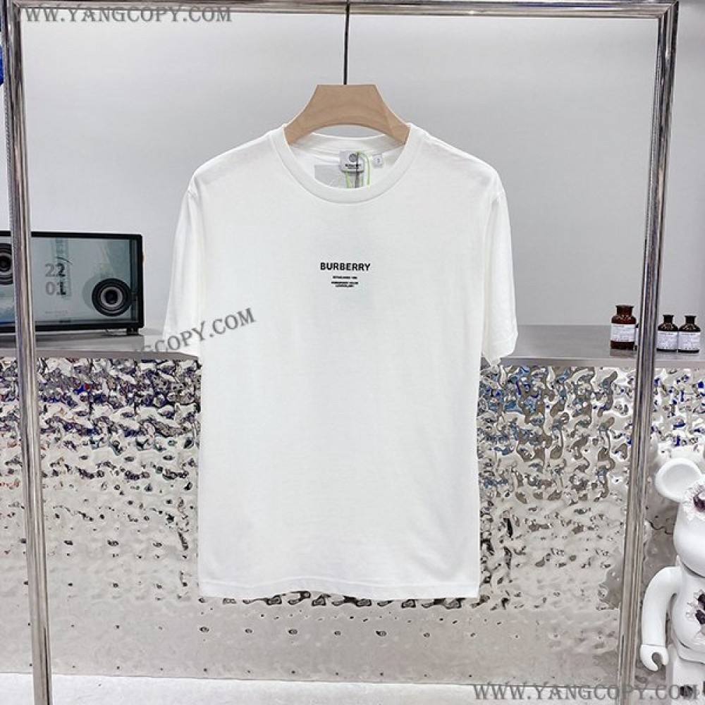 バーバリー コピー コットンTシャツ Baq50505