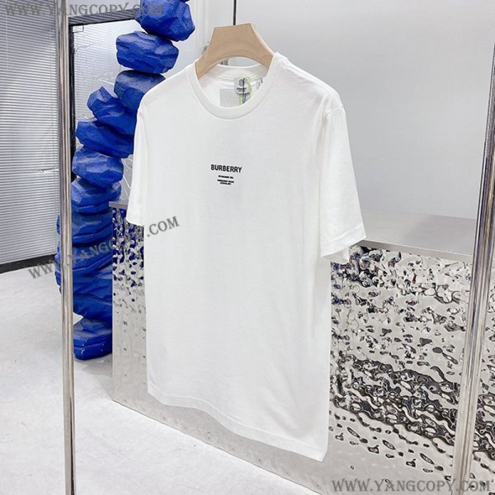 バーバリー コピー コットンTシャツ Baq50505