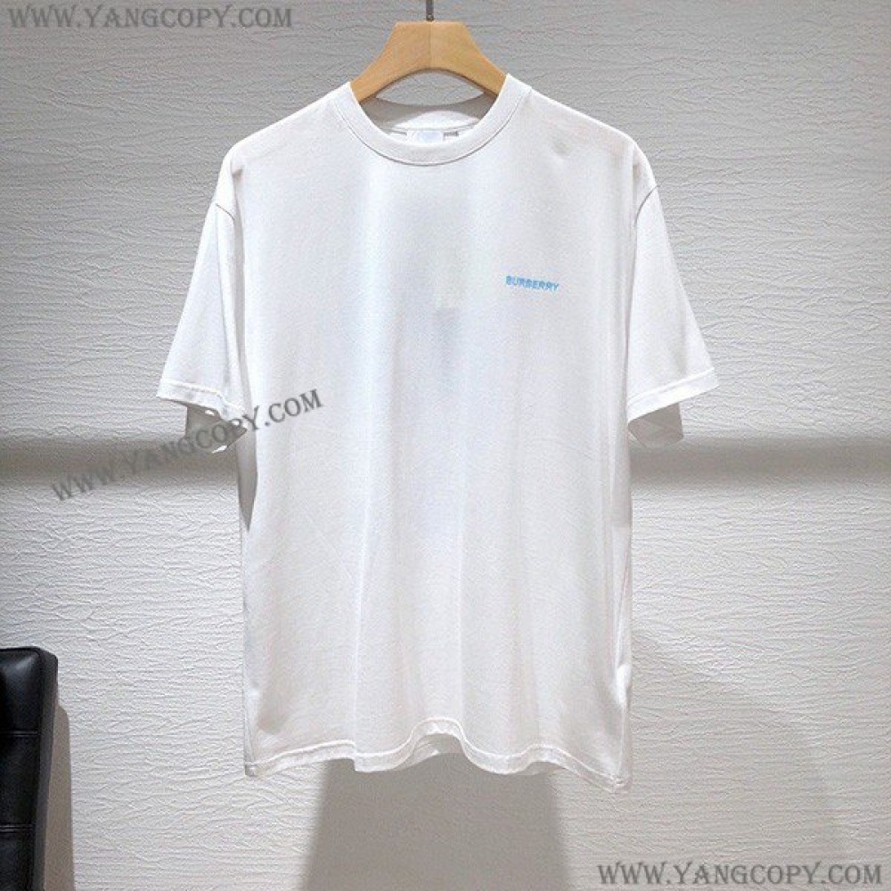 バーバリー 偽物 コーデの主役にも！アイスクリームプリント Tシャツ 3色 Baw59573